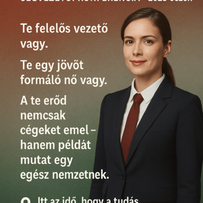 MOST VAGY SOHA! – Cégvezetői Konferencia – Előjelentkezés